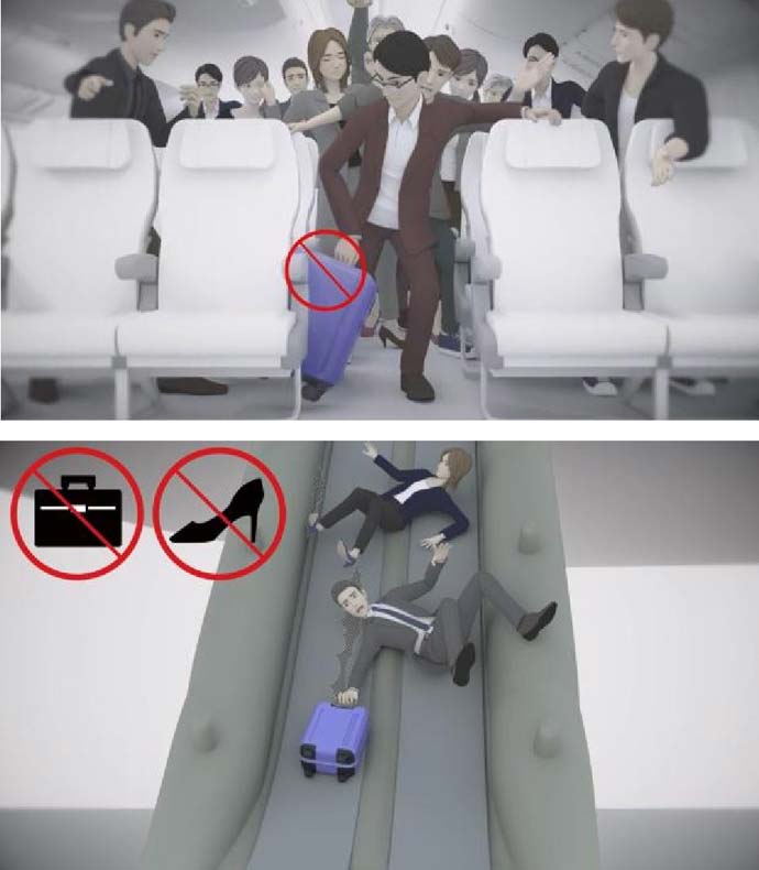 Hogyan NE viselkedj repülőgépen