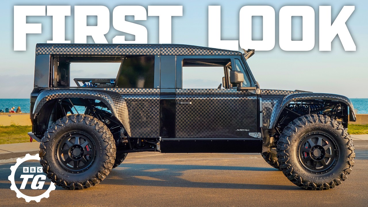 Az új Land Rover Defender Hyper Truck: 1500 lóerő, Twin-Turbo V8!